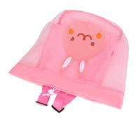 Fdit Borsa da Spiaggia in Rete per Giocattoli per Bambini - Borsa Extra Large con Tracolla - Perfetta per Riporre Giocattoli, Snack e Attrezzatura da Bagno Perfetta per la Spiaggia e i Viaggi (PINK)