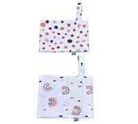 Fdit Borse Asciutte e Bagnate in Tessuto Impermeabili e Riutilizzabili - Mantieni Separate le Cose Bagnate e Asciutte, Borse Multiuso per Piscina, Spiaggia, Viaggi, Confezione da 2 (ES075-019)