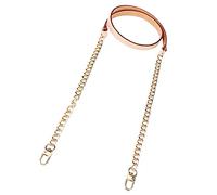 Fdit Borse di Alta qualità Hanno Afferrato Cinghie in Pelle Vera Lisce Che Possono Toccare per Accessori per Mano Fai -da -te per Accessori per le Mani Fai da te per le Donne (SILVER)