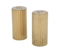 Fdit Bottiglie per Condimenti da 2 Pezzi, Barattolo Dispenser in Acciaio Inossidabile 304 con Coperchio a Vite per L'organizzazione del Piano di Lavoro della e la Conservazione dei