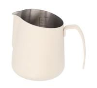 Fdit Brocca per Latte Art in Acciaio Inossidabile di Alta qualità, Tazza per Schiuma di Latte, per la del Barista (#5)