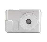 Fdit CAMERA COMPACT 4K 48MP per Friends Party, Fotocamera Portatile Vlogging Fotocamera, Digitale per la Cerimonia di Nozze -Crescita del PROCOL (SILVER)