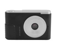 Fdit CAMERA COMPACT 4K 48MP per Friends Party, Fotocamera Portatile Vlogging Fotocamera, Digitale per la Cerimonia di Nozze -Crescita del PROCOL (BLACK)