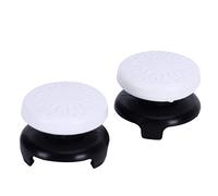 Fdit Cappuccio con Impugnatura per Levetta in Silicone Morbido per Joystick per Azioni di Gioco Precise, Copritastiera per Gamepad da 2 Pezzi con Design a Trama Accattivante per Giocatori, 4 Colori,