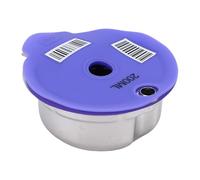 Fdit Capsule di caffè Ricaricabili Filtro Riutilizzabile Semplice in Acciaio Inossidabile per un Delizioso caffè a Casa