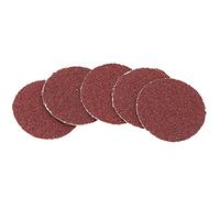 Fdit Carta Vetrata Rotonda 200 Pcs Disco Rosso Affollamento Strumenti di Polimerizzatura per Macinazione per Macinazione per Automobilismo [pietra artificiale] 1 in 25 Mm (100#)