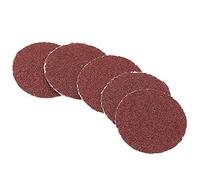 Fdit Carta Vetrata Rotonda 200 Pcs Disco Rosso Affollamento Strumenti di Polimerizzatura per Macinazione per Macinazione per Automobilismo [pietra artificiale] 1 in 25 Mm (400#)