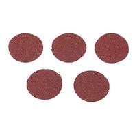 Fdit Carta Vetrata Rotonda 200 Pcs Disco Rosso Affollamento Strumenti di Polimerizzatura per Macinazione per Macinazione per Automobilismo [pietra artificiale] 1 in 25 Mm (320#)