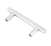 Fdit Casta Moderna in Acciaio Inossidabile Elabora la Porta della Cucina, un Bel Design, un Fissaggio Stabile, per Armadi e Cassetti (100 mm)