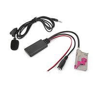 Fdit Cavo Aux Adattatore per Auto 5.0 con Microfono Supporta MP3 WMA FLAC DSD per E Sostituzione