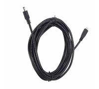 Fdit Cavo di Alimentazione Satellitare da Tipo C a CC. Trasmissione del Segnale Migliorata in PVC Durevole per Uso Domestico e ufficio. Portatile 1 X Cavo di Alimentazione Satellitare