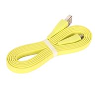 Fdit Cavo di Ricarica USB Sostitutivo, Cavo di Ricarica in PVC con Connettore Micro USB per Logitechs UE Wonderboom UE Boom Megaboom (giallo fluorescente)