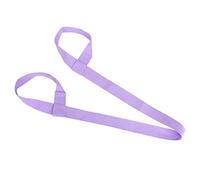 Fdit Cinghia Portatile per Materassino da Yoga Cinghia Morbido Durevole Leggero Tieni le Mani Libere per la Palestra Luminosa Viola (viola chiaro)