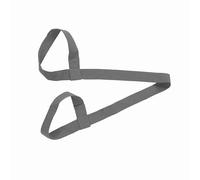 Fdit Cinghia Portatile per Materassino da Yoga Cinghia Morbido Durevole Leggero Tieni le Mani Libere per la Palestra Luminosa Viola (GREY)