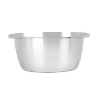 Fdit Ciotola multifunzione in acciaio inossidabile, ciotole da cucina da cucina Contenitore per sbattere le uova per cuocere e marinare(L)