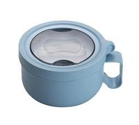 Fdit Ciotola Termica Interna in Acciaio Inossidabile a Prova di Perdite, Ciotola Termica da 850 Ml, con Manico per di Noodle, Contenitore per il Pranzo Sottovuoto