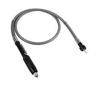 Fdit Complemento Albero Flessibile Prolunga Albero Prolunga Flessibile per Utensile Smerigliatrice Rotante 3,2 Millimetri