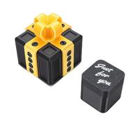 Fdit Confezione Regalo Fastidiosa Stampata in 3D con Viti Confezione Regalo Sfida Interattiva per Occasioni Speciali di Celebrazione di Natale, 1 (#1)