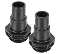 Fdit Connettore Pompa ABS, 2 Pezzi Giunto di Uscita Adattatore Pompa Sabbia per Pompe SPS100 SPS75 SPS50 SPS25 Connettore Tubazione Filettata 32mm 38mm per Costruzioni All'aperto