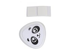 Fdit Contatore di Salto in Alto Touch per Esercizi di Potenziamento del Rimbalzo Elevato, Attrezzatura per L'allenamento con Trasmissione Vocale per Bambini dai 4 Ai 6 Anni (Panda Bianco)