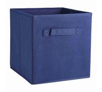 Fdit Contenitore Portaoggetti Pieghevole da 6 Pezzi, Scatola Organizer per Cassetti in Tessuto Non Tessuto (blu scuro)