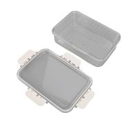 Fdit Contenitori per lo Scarico della Frutta Contenitori per Alimenti in PET Sigillati per Picnic in, Alimenti Durevoli per il Frigorifero (Senza cestelli di scarico)