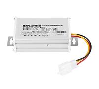 Fdit Convertitore per Scooter Elettrico, Trasformatore Adattatore CC da 36 V A 72 V A 12 V 10 A 120 W con Connessione Inversa per Quadro Strumenti A Clacson A LED