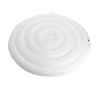Fdit Coperchio di Vasca Idromassaggio Gonfiabile da 165 Cm/5,4 Piedi con Manico, PVC a Prova di Lacrime, Pioggia per Piscine Rotonde All'aperto, Spa, Vasca da Bagno