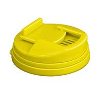 Fdit Coperchio per Lattina, Copertura per Lattina Riutilizzabile (YELLOW) | Corpo in Plastica e TPR, Design per Uso Ripetuto, Lavaggio con Acqua Fredda, Si Adatta Alla Maggior Parte delle Dimensioni
