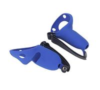 Fdit Copertura Dell'impugnatura del Controller Meta Pro Touch, Copertura Protettiva Dell'impugnatura del Controller VR in Silicone con Cinghie Sulle Nocche, 2 Pezzi (BLUE)