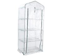 Fdit Copertura per Serra Ispessente da Giardinaggio, Serra per Piante da Piantine Floreali a 4 Livelli, Resistente Agli Agenti Atmosferici e Facile da Installare per gli Amanti delle Piante