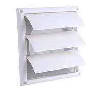 Fdit Coperture di ventilazione, copertura di ventilazione dell'asciugatrice per uso esterno Pratica e resistente feritoia di ventilazione, copertura del condotto di ventilazione(20 * 20CM)