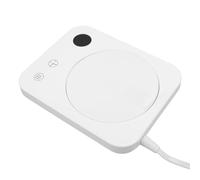 Fdit Coppa a Spegnimento Automatico, Ampio Pannello di Riscaldamento per Home Office, Timer Regolabile da 2 a 12 Ore, Riscaldatore del caffè Elettrico (Plug 220v)