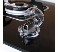 Fdit Coprimanopola per Fornello a Gas da 5 Pezzi, Protezione di Sicurezza per Bambini Dal Design Moderno, Impedisce Al Bambino di Aprire il Fornello, Blocco Universale del Forno per la Sicurezza