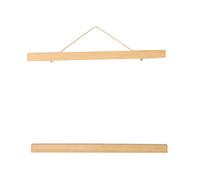 Fdit Cornice per Poster Cornice per Poster Magnetica Appendiabiti Kit Appendiabiti Cornice in Legno Chiaro per Foto Picutre Stampa su Tela Stampa Artistica Dimensioni Multiple Opzionale(2#)