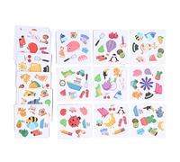 Fdit Crazy Flip Card Game per la Famiglia, Gioco Educativo di Riconoscimento di Modelli per Bambini, Ispira il Pensiero Attivo e Arricchisce la Conoscenza, Contiene 54 Carte