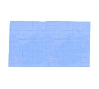 Fdit Cuscini di Raffreddamento Termico di Raffreddamento Corpo Silicone Termico Flessibile per un Buon Calore Guida 100 X 100 X 1 Mm