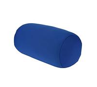 Fdit Cuscini Rotondi Micro Mini Microsfere Cuscino per la Schiena Cuscino per Cuscino da Viaggio Viaggio a Casa Supporto per il Collo Comodo(blu)