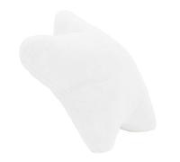 Fdit Cuscino in Peluche a Forma di Stella Premium, per Divano, Camera da Letto, Auto, 19,6 Pollici, per Insegnanti, Collezionisti di Stelle (WHITE)