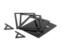 Fdit Custodia per Touch Screen con Staffa in Plastica per Schermo HD da 7 Pollici, Custodia per Touch Screen IPS a Visualizzazione Completa, Adatta per Appassionati e Produttori