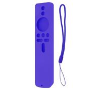 Fdit Custodia Protettiva in Silicone per Uso Domestico per Xiaomi TV Stick 4K Cover per Telecomando Lavabile Accessori per la Televisione con Cinturino(5#)