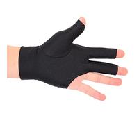 Fdit da Biliardo, Biliardo, Sparatutto, Stecca, Tre, Spandex, Mano Sinistra, Neri, per Uomo e Donna