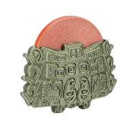 Fdit Decorazione retrò Dettagliata del Giocattolo della Placca della Macchina del Tempo Stampata in 3D con Parti Mobili per i Fan della Fantascienza 1,8 Once PLA (Bronzo)