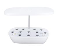 Fdit di Coltivazione, Kit per Germinazione di Piante da Interno con Luce | Materiale ABS, Base 42,7x18,8 Cm, Controllo Auto con 1 Tasto, Coltiva Basilico, Pomodori e Lattuga in Casa Tutto L’anno