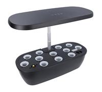 Fdit di Coltivazione, Kit per Germinazione di Piante da Interno con Luce | Materiale ABS, Base 42,7x18,8 Cm, Controllo Auto con 1 Tasto, Coltiva Basilico, Pomodori e Lattuga in Casa Tutto L’anno