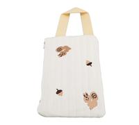 Fdit Dispenser di Salviette per Neonati con Motivo Ricamato, Borsa Portaoggetti per Pannolini Ricaricabile Durevole, Panno di Cotone, 1 Pezzo (#12)