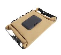 Fdit Dispenser Portatile per Salviette da Campeggio, Pratica Scatola per Salviette Umidificate da Appendere per Viaggi All'aperto (Abbronzatura leggera)