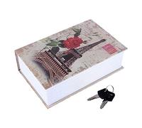 Fdit Dizionario Libro Segreto Cassetta di Sicurezza Cassaforte Denaro Contanti Gioielli Cassetta di Sicurezza Home Office Security(B)