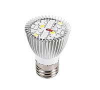 Fdit E27 Grow Light Bulb LED Grow Light Lampada per Piante da Interno con Luci a Risparmio Energetico a Spettro Completo per Semina e Coltivazione