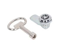 Fdit Effettiva Camma -Blocco -ky Set Set Intercambiabile Cilindro Triangolare Zinclegen Mobile Blocco Camma per Sicurezza dei Cassetti